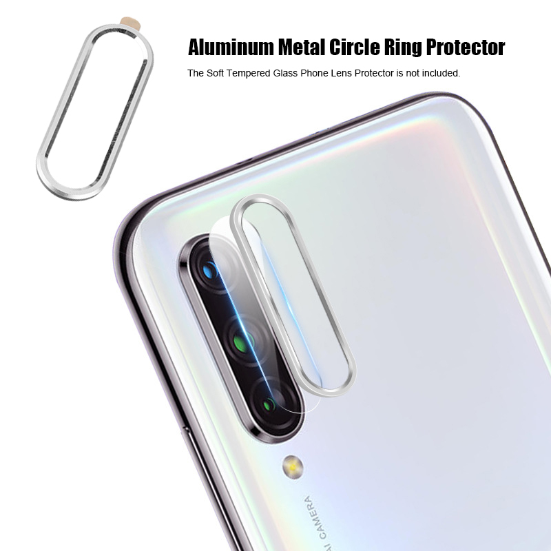 Bakeey-Anti-scratch-Aluminum-Metal-Circle-Ring-Phone-Lens-Protector-for-Xiaomi-Mi-A3--Xiaomi-Mi-CC9e-1630332-1